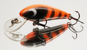 Eddy Lures 40mm Lip Rippa "Blorange"