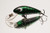 Versatile little lure suitable for a wide variety of fish species such as Trout, Bass, Bream, Redfin etc.
Wide action diving to 8ft and is a floating diver. 


Solid Polyurethane. 