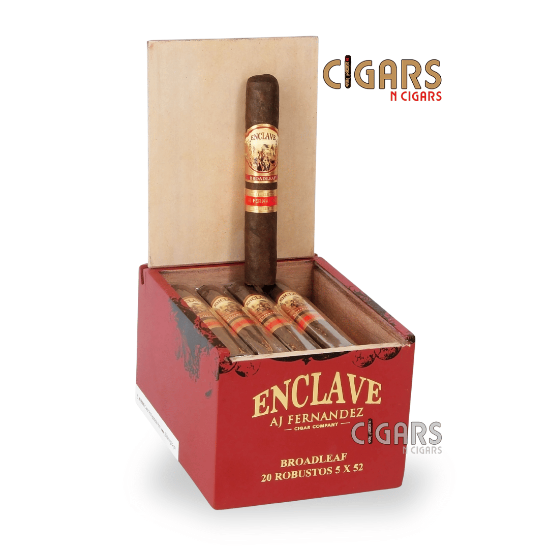 AJ Fernandez Enclave Broadleaf Robusto | Bold & Full-Bodied Smoke