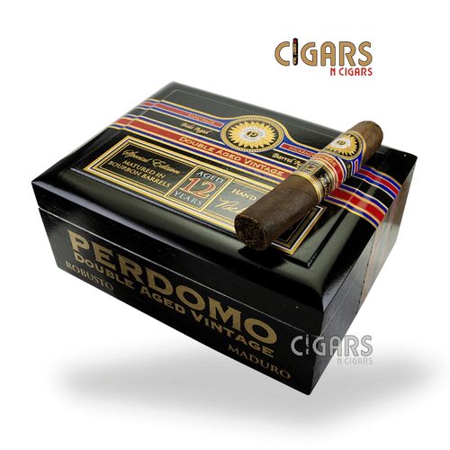 Perdomo Double Aged 12-Year Vintage Maduro Robusto Cigar For Sale