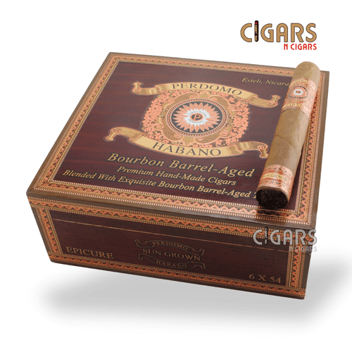 Habano Bourbon Barrel-Aged Sun Grown Epicure Cigar For Sale