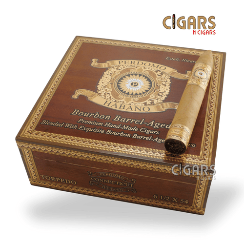 Habano Bourbon Barrel-Aged Connecticut Torpedo Cigar For Sale