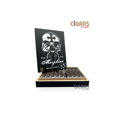 Black Label Trading Co. Morphine 10 Year Toro Box Press 6 x 54 cigar