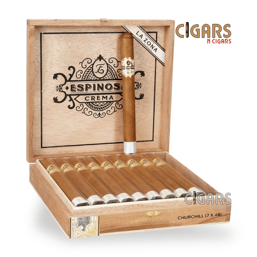 Espinosa Crema No. 1 Churchill 7 x 48 Ecuadorian Connecticut Shade cigar