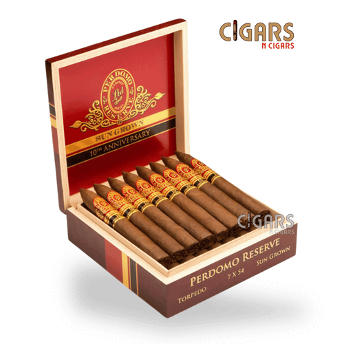 Perdomo 10th Anniversary Sun Grown Torpedo 7 x 54 cigar