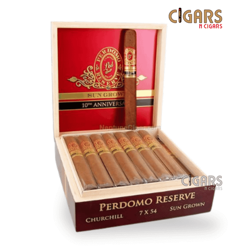 Perdomo 10th Anniversary Sun Grown Churchill 7 x 54 cigar