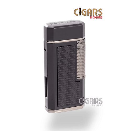 XIKAR Ardore Dual Soft Flame Lighter Black