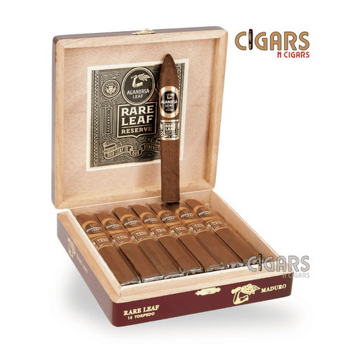 Aganorsa Leaf Rare Leaf Reserve Maduro Torpedo Cigar For Sale