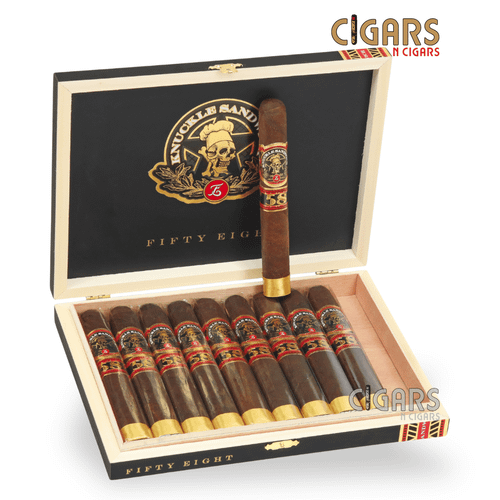 Knuckle Sandwich 58 Maduro Toro Oval 6¼ x 54 cigar with Mexican San Andrés Maduro wrapper