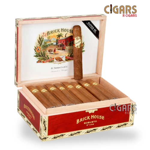 Brick House Natural Robusto 5 x 54 Nicaraguan cigar with Habano wrapper