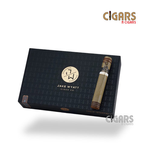 Jake Wyatt Lucid Interval Robusto 5 x 50 Dominican cigar with Candela wrapper