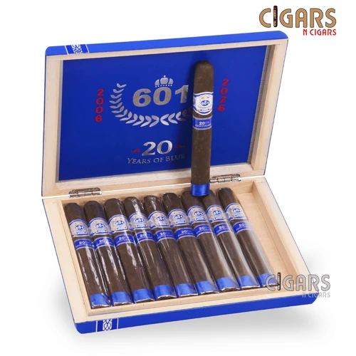 601 Blue Label Maduro 20th Anniversary Oval Cigars For Sale