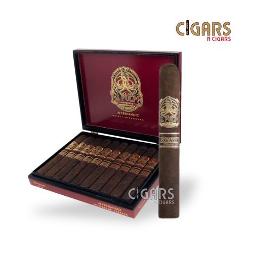 El Pulpo Toro Grande 6 x 56 box-pressed cigar with Mexican San Andres Maduro wrapper