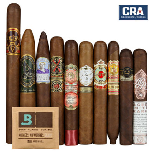 Oliva CRA Freedom 10 Pack Cigar Sampler For Sale Front View