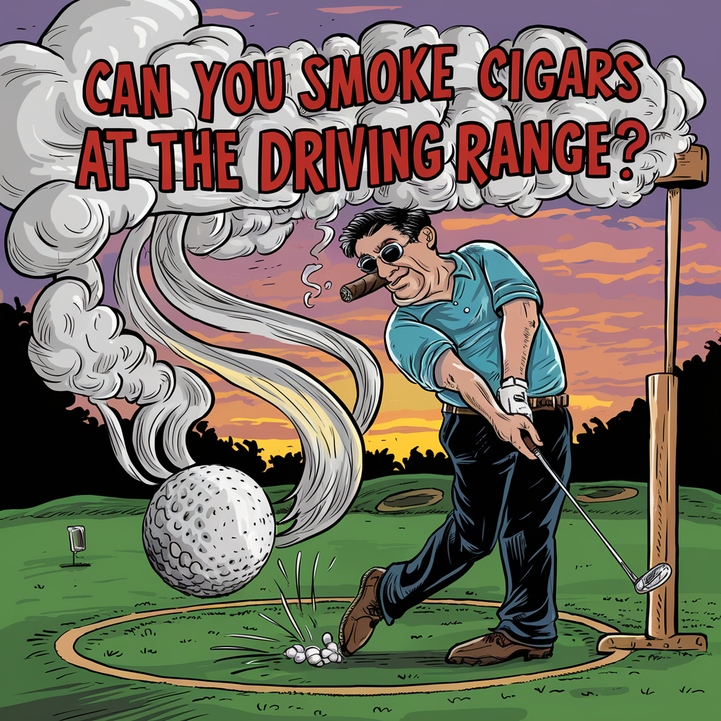 can you smoke cigarettes on a golf course Can You Smoke Cigars At The Driving Range?