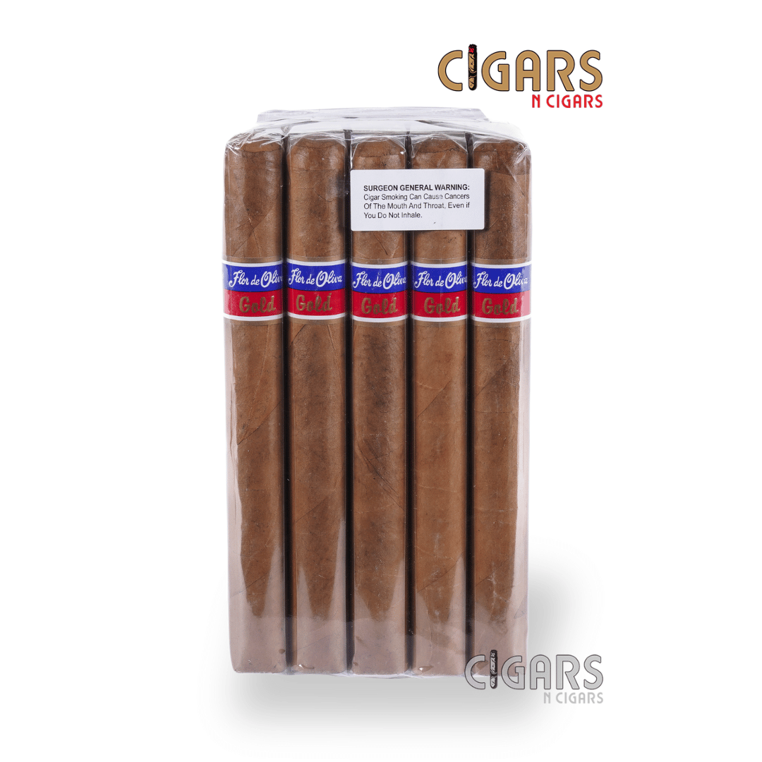 Flor De Oliva Gold Churchill Pack of 5