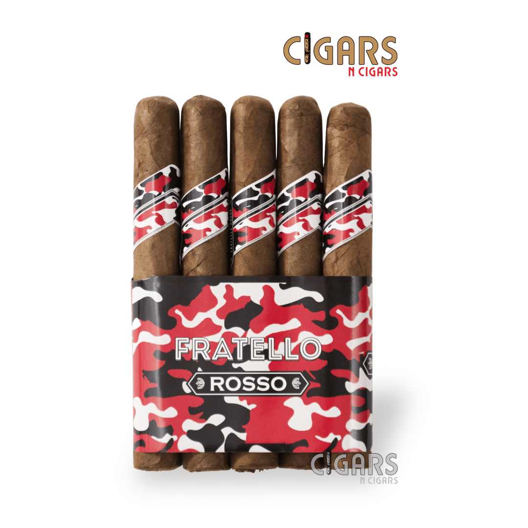 Fratello Camo Rosso Habano Robusto Bundle of 15