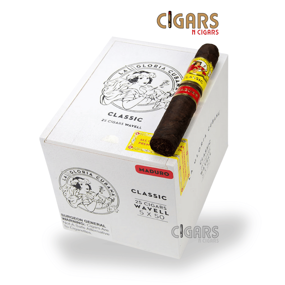 La Gloria Cubana Classic Wavell Maduro Box of 25