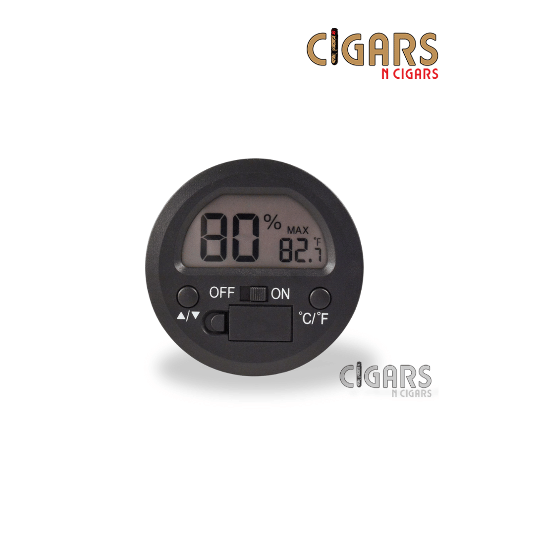 Lotus Digital Round Hygrometer