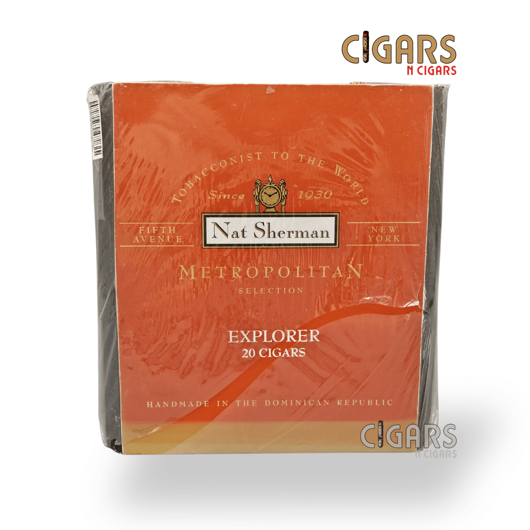 Nat Sherman Metropolitan Maduro Explorer Torpedo Box of 20