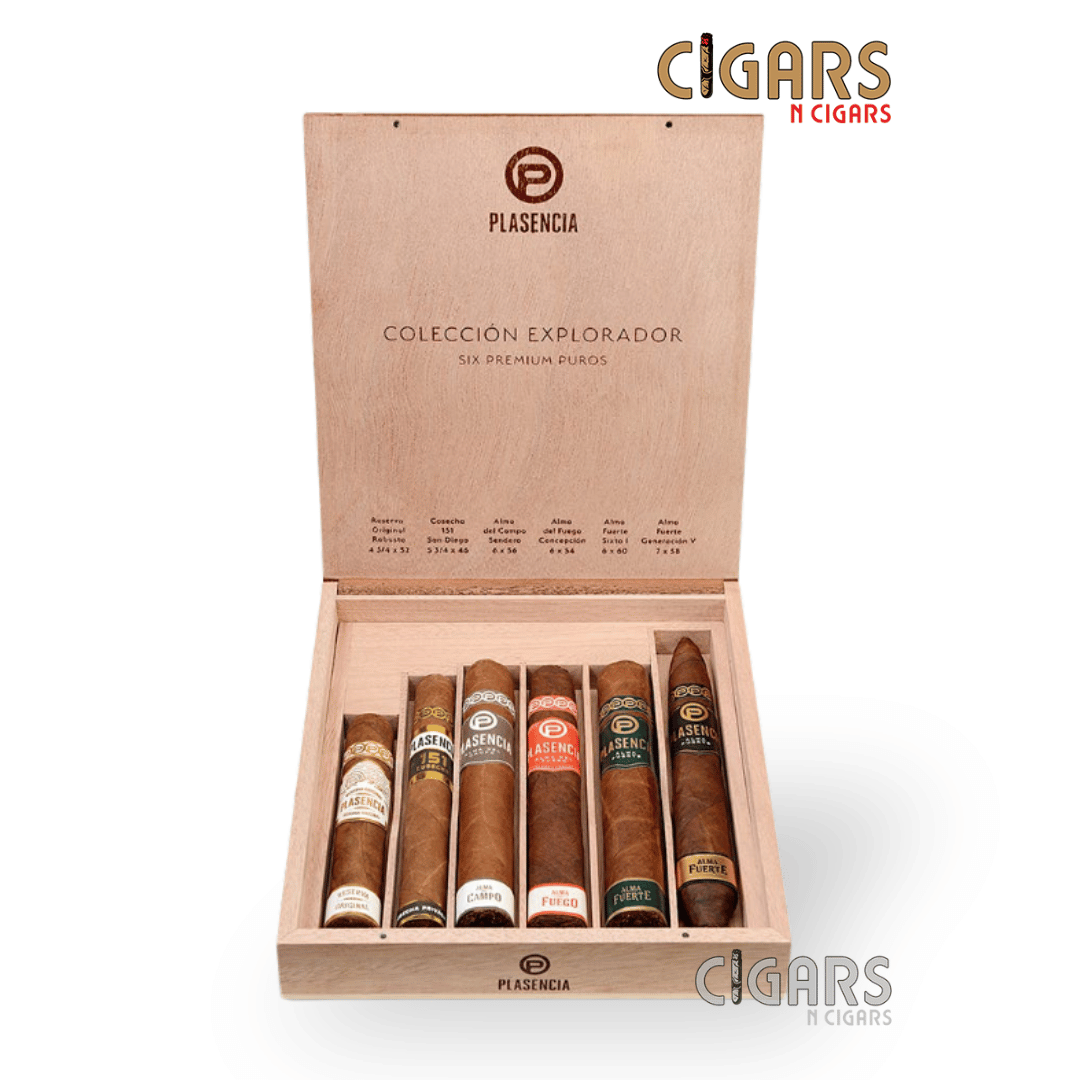 Plasencia Colección Explorador Sampler Box of 6