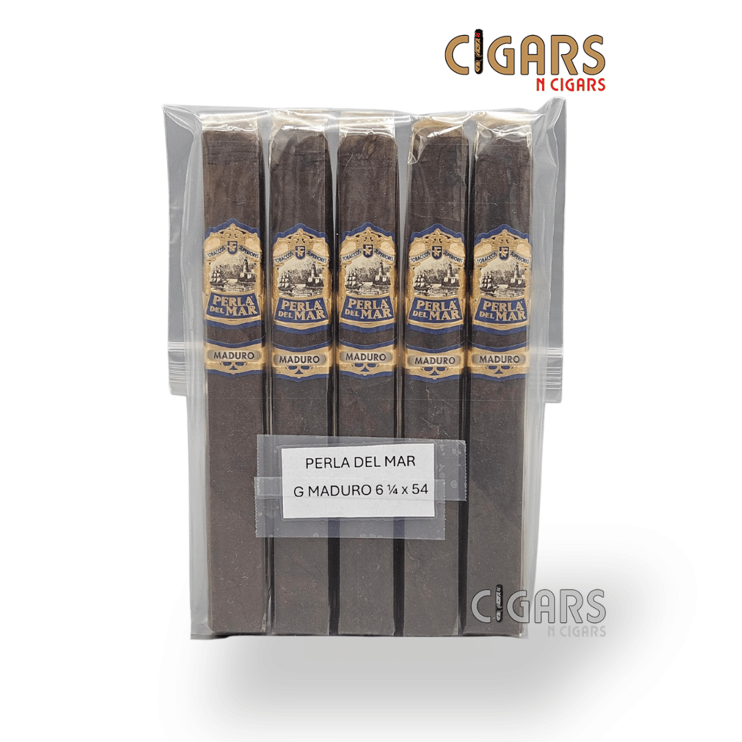 Perla Del Mar Box-Press Maduro "G" Pack 2019 Pack of 5