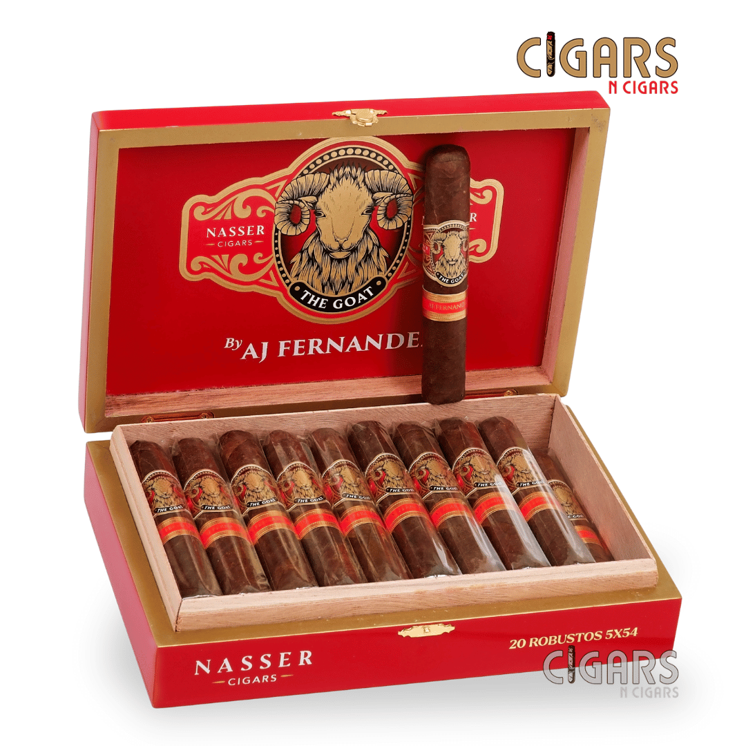 Nasser The Goat by AJ Fernandez Robusto Box of 20