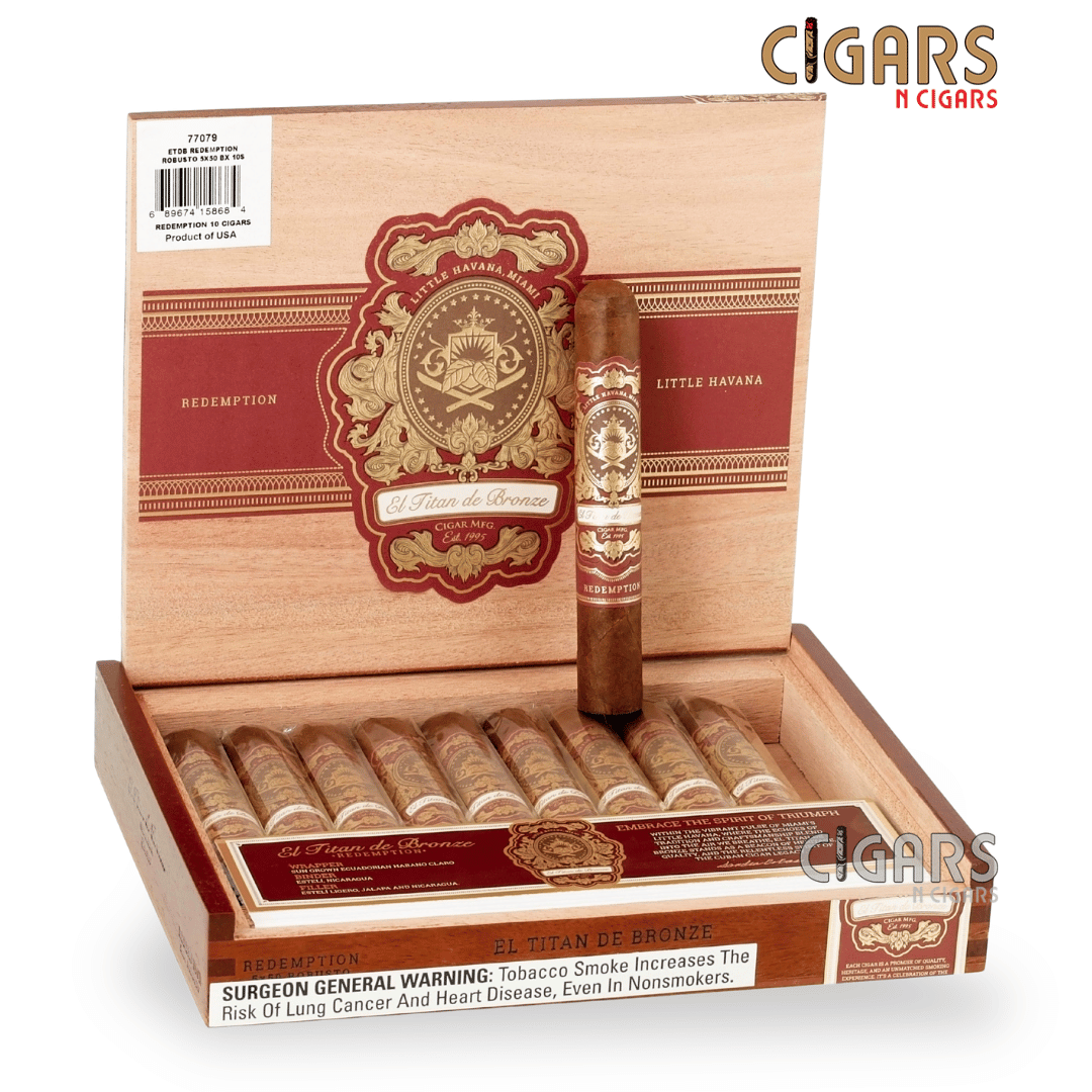 El Titan de Bronze Redemption Robusto Box of 10
