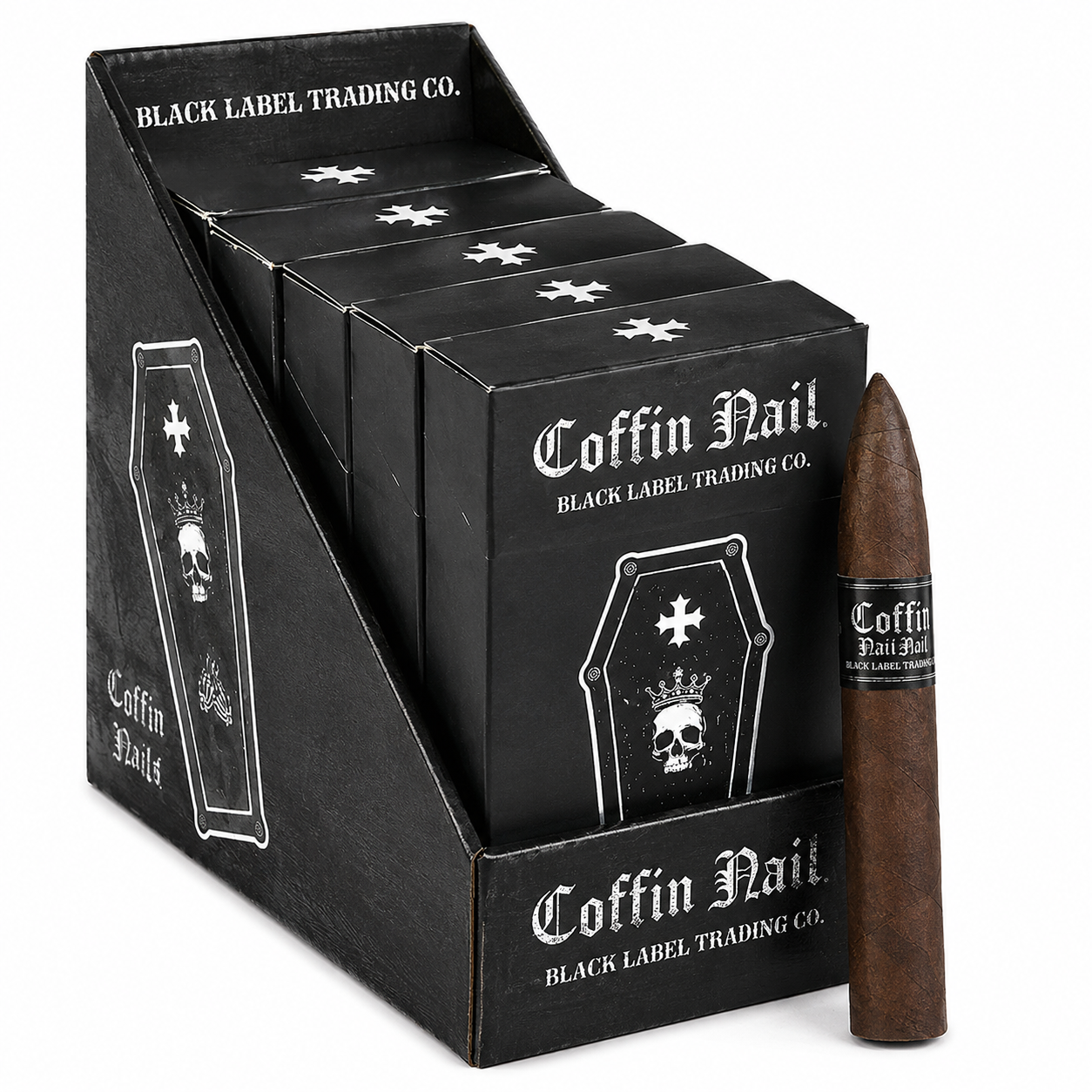 Black Label Trading Company Coffin Nails Box of 50