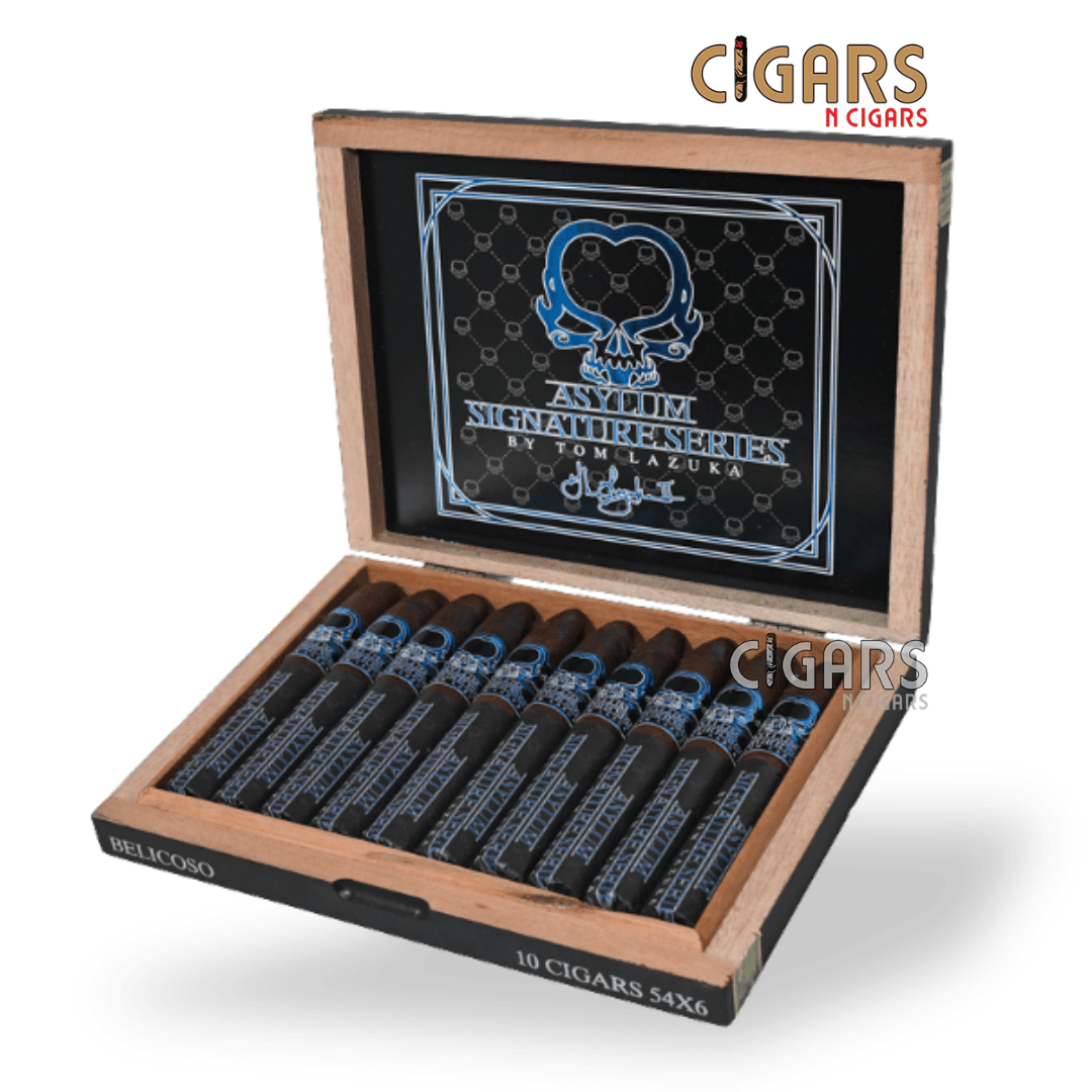 Asylum Signature Series by Tom Lazuka Belicoso Box of 10