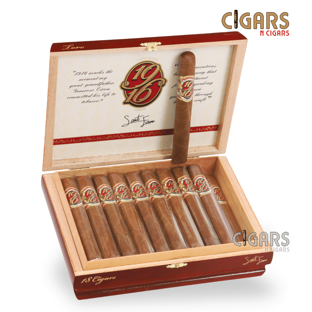 1916 Tabacalera Eiroa Toro Box of 18