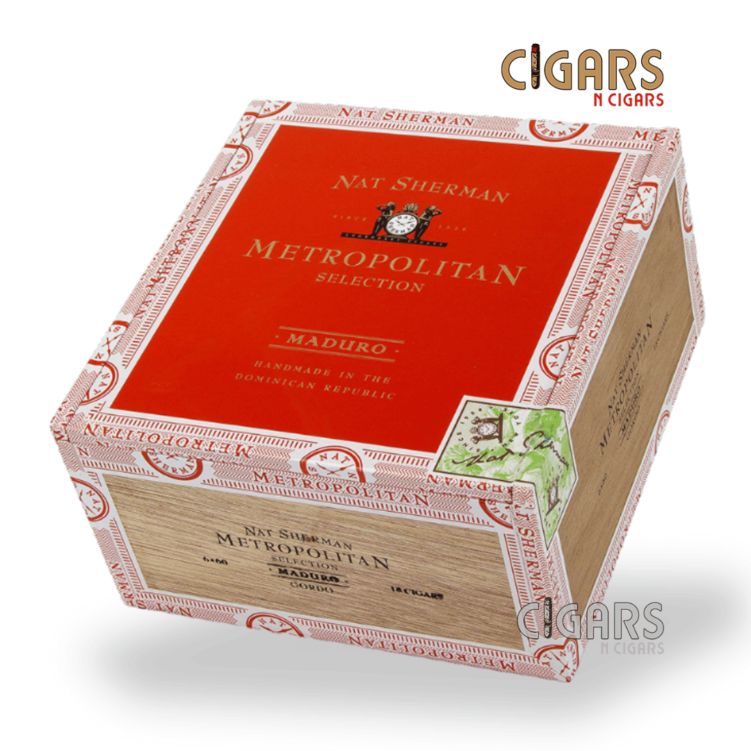 Nat Sherman Metropolitan Maduro Union Box of 25