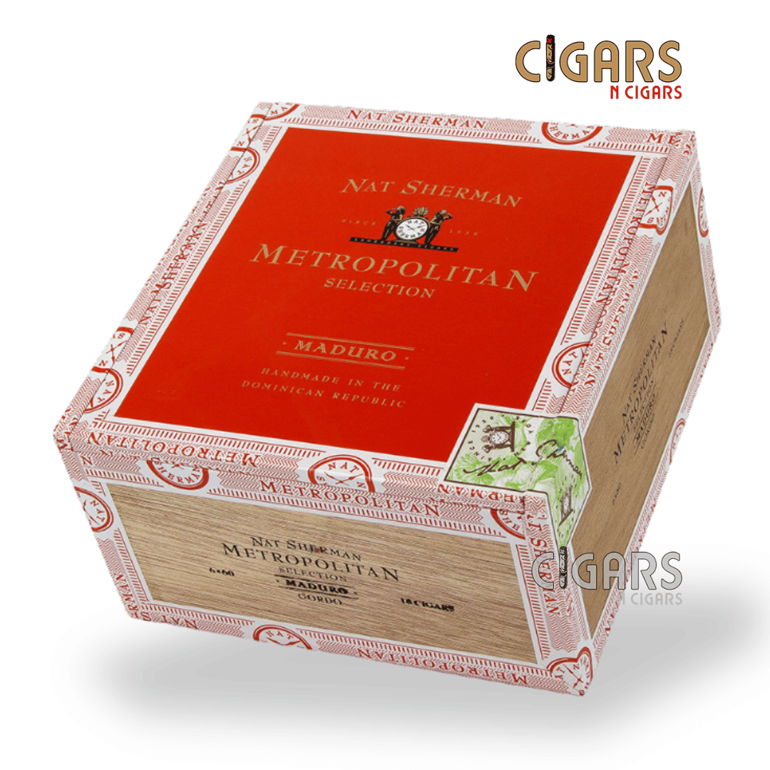 Nat Sherman Metropolitan Maduro Banker Box of 10