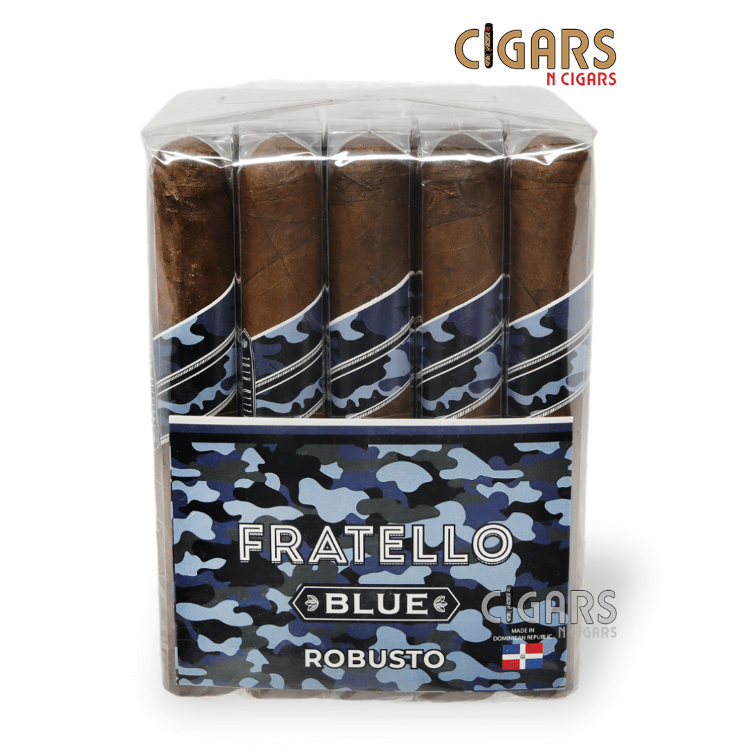 Fratello Camo Blue Robusto Maduro Bundle of 15