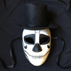 Skull mask with top hat