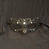 Wedding mask black