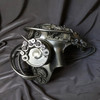 black steampunk mask