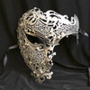 Phantom metal men's masks