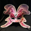 pink butterfly mask