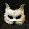 White cat masks