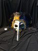men's long nose mask with feathers