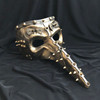 gold steampunk bird mask
