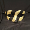 gold stripe mask