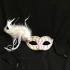 Glittered Feather Masks On Sale