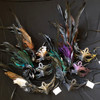 Bulk Luxury Feather Masks Set Of Six