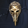 Antique Style Gold Roman Long Nose Mask