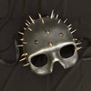 Skull Half Helmet Mask with Spikes