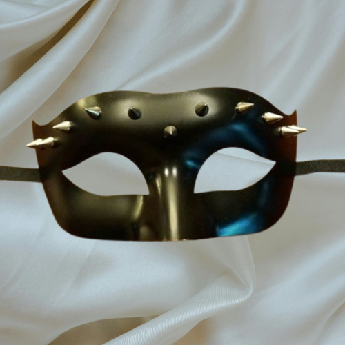 Spiked Eye Mask Black