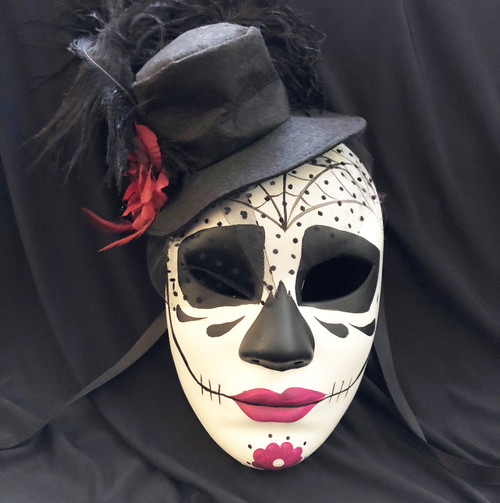 women's day of the dead masks