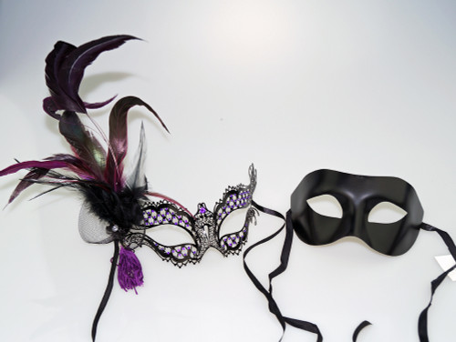 Zakarra Couples Masks His & Hers Masks Zakarra Couples Masks His & Hers Masks